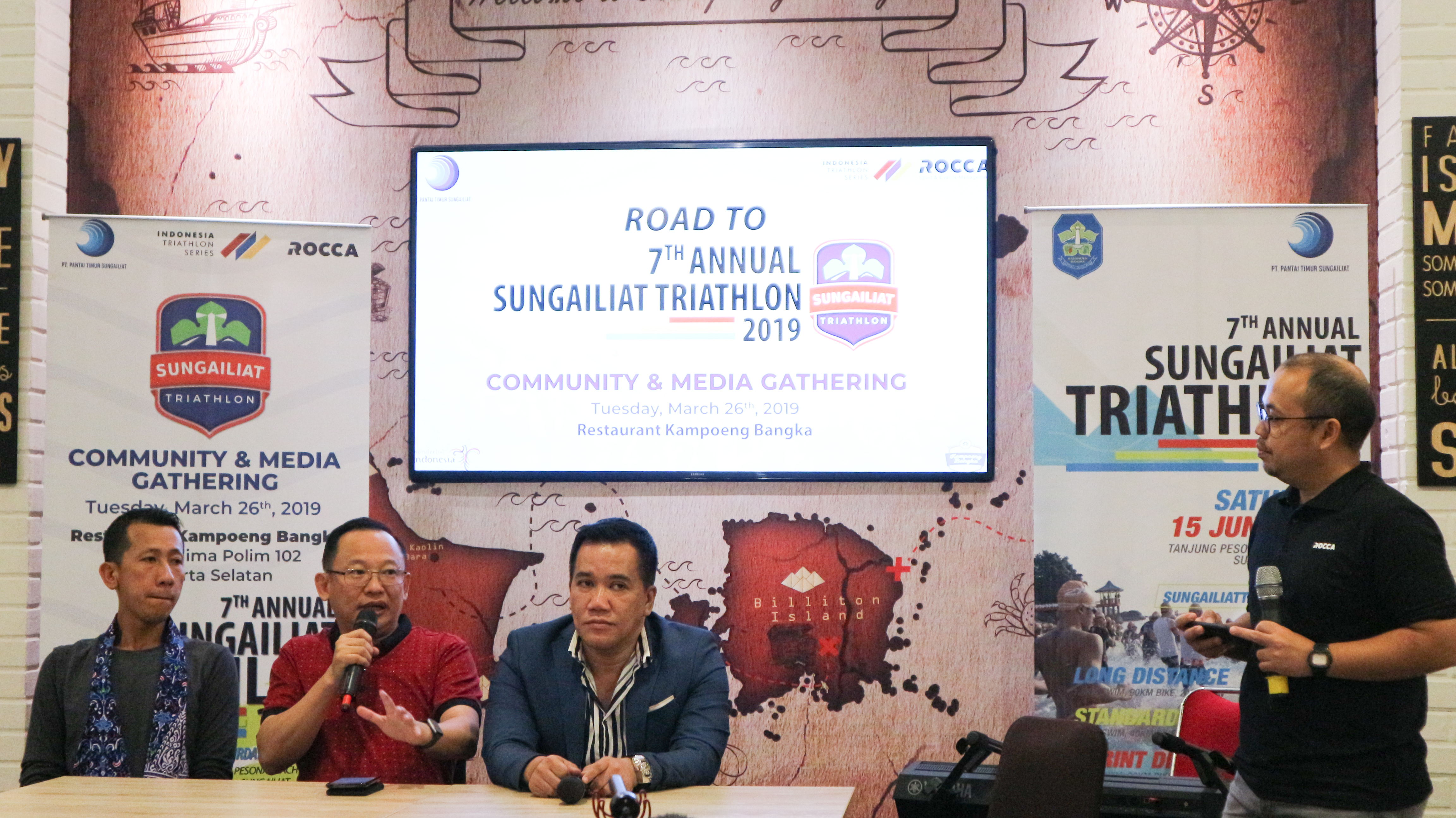 SUNGAILIAT SIAP MENGGELAR INDONESIA TRIATHLON SERIES KE-7