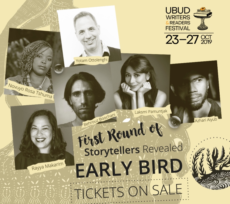 ADA 16 NAMA PEMBICARA DI UBUD WRITERS & READERS FESTIVAL 2019