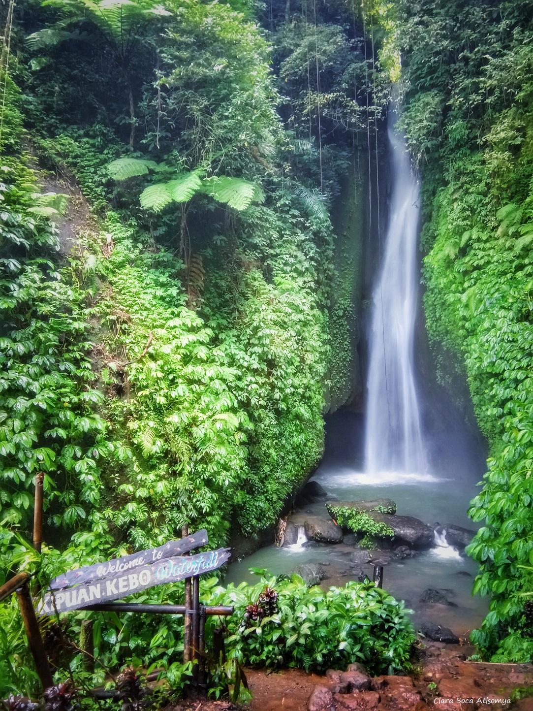 DULUNYA AIR TERJUN INI TEMPAT MINUM DAN MANDI KERBAU LHO
