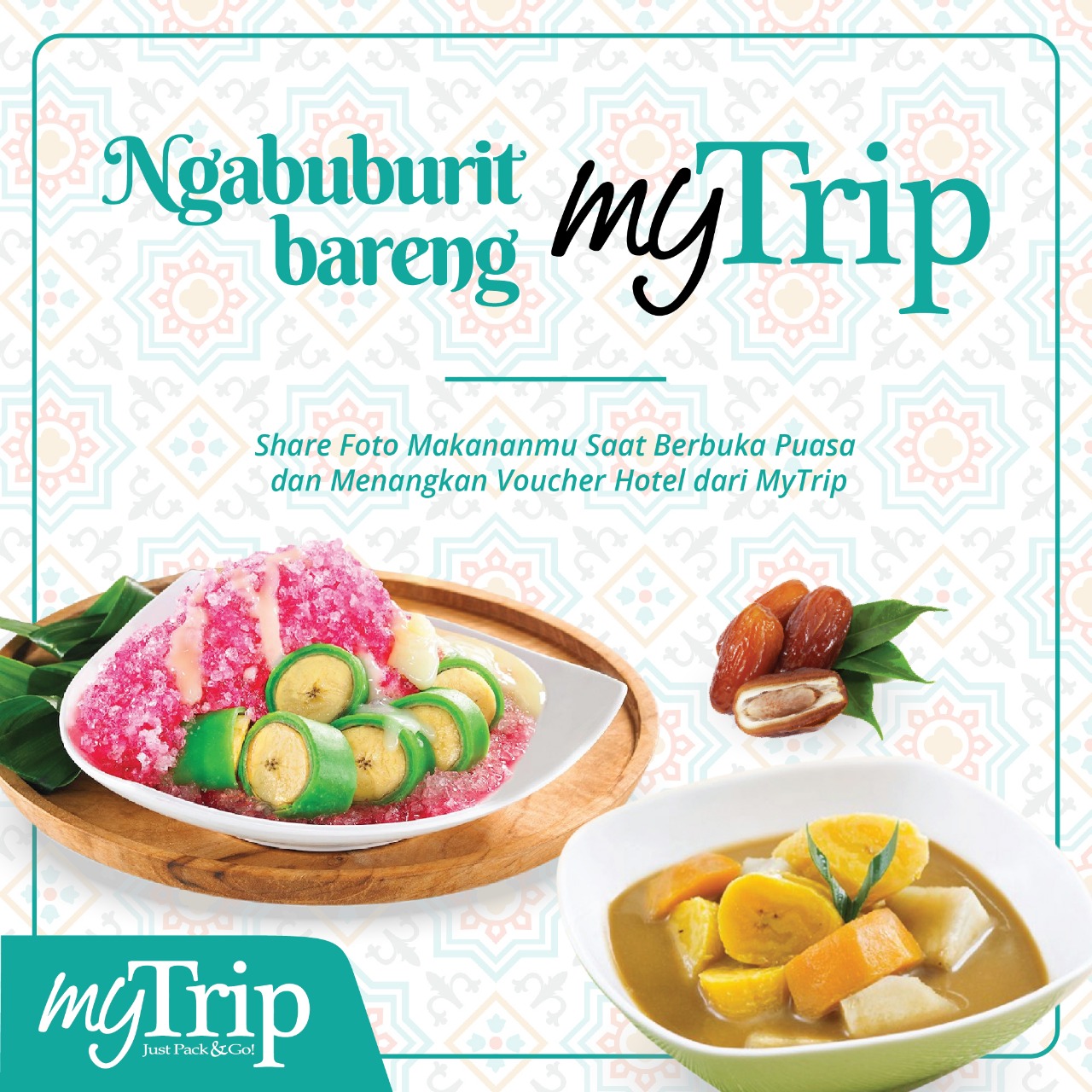 SHARE FOTO MAKANANMU SAAT BERBUKA DAN MENANGKAN HADIAH VOUCHER HOTEL