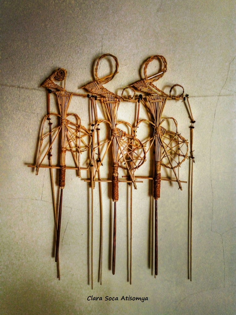 YANG UNIK DARI GUNUNGKIDUL, WAYANG DARI LIDI POHON KELAPA