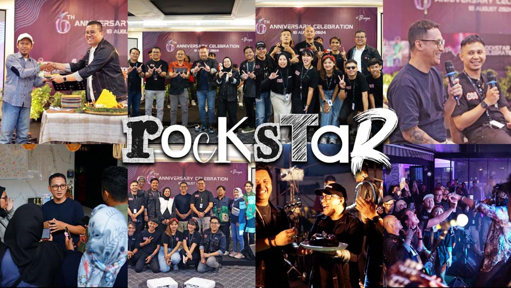 DE BRAGA BY ARTOTEL BERULANG TAHUN KE-6 BERTEMA ROCKSTAR