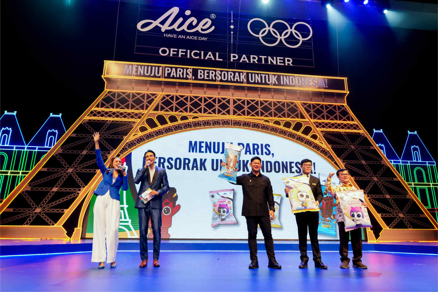 AICE UNTUK TIMNAS INDONESIA DI OLIMPIADE PARIS 2024: MENUJU PARIS, BERSORAK UNTUK INDONESIA!