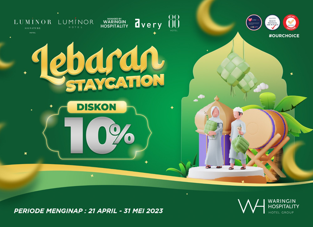 WARINGIN HOSPITALITY BERIKAN DISKON SPESIAL LEBARAN 2023