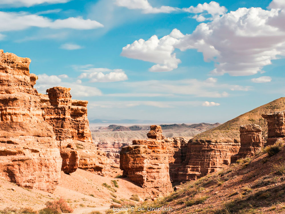 Charyn Canyon in Kazakhstan