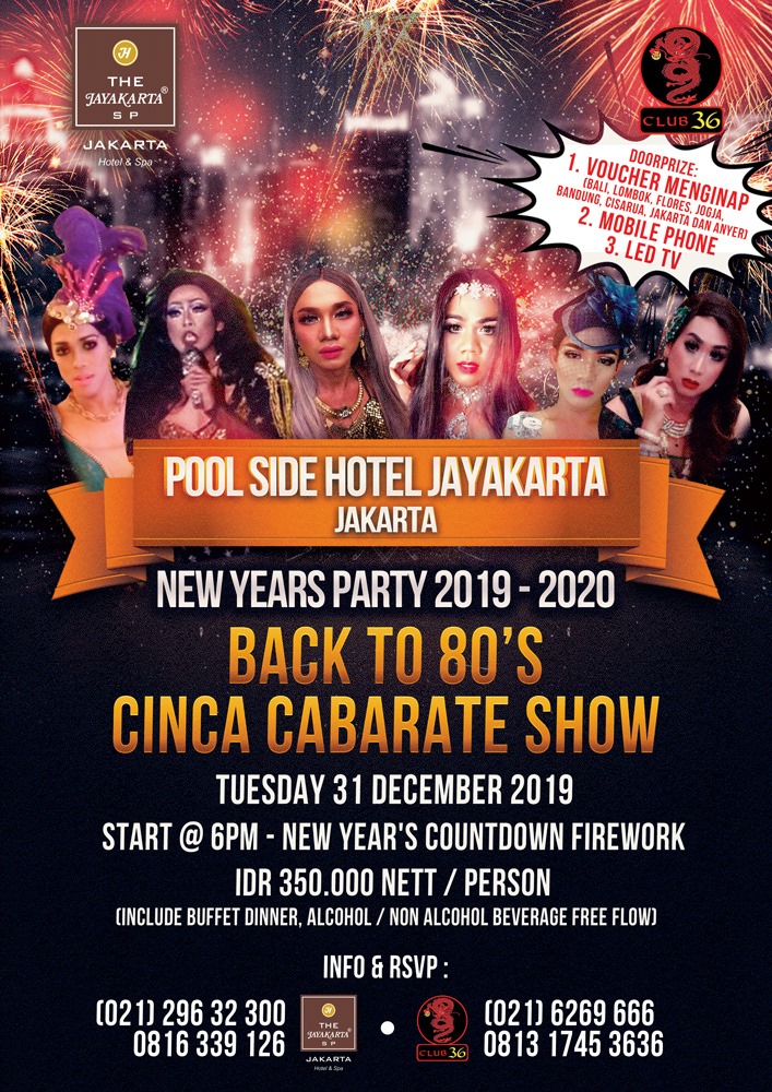 CINCA CABARET SHOW MERIAHKAN TAHUN BARU 2020 DI JAYAKARTA HOTEL RESORT