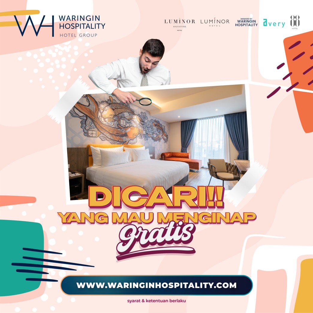 DICARI!!! YANG MAU MENGINAP GRATIS & VOUCHER BELANJA