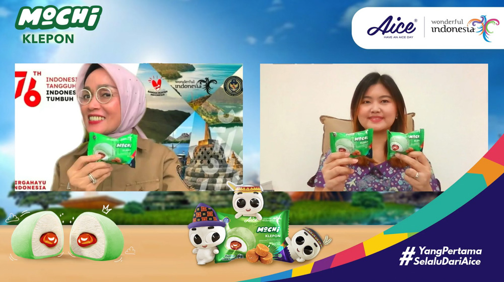 BAYANGKAN MAKAN KLEPON TAPI ES KRIM