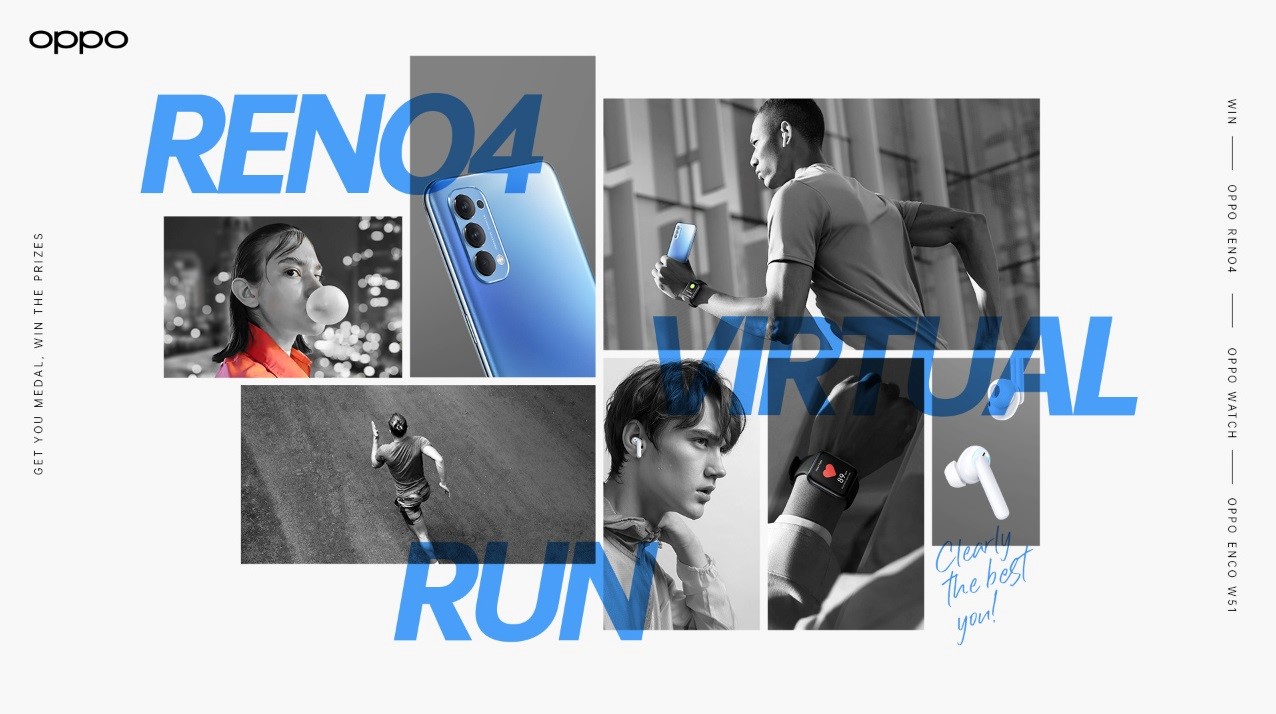 OPPO ADAKAN RENO4 VIRTUAL RUN