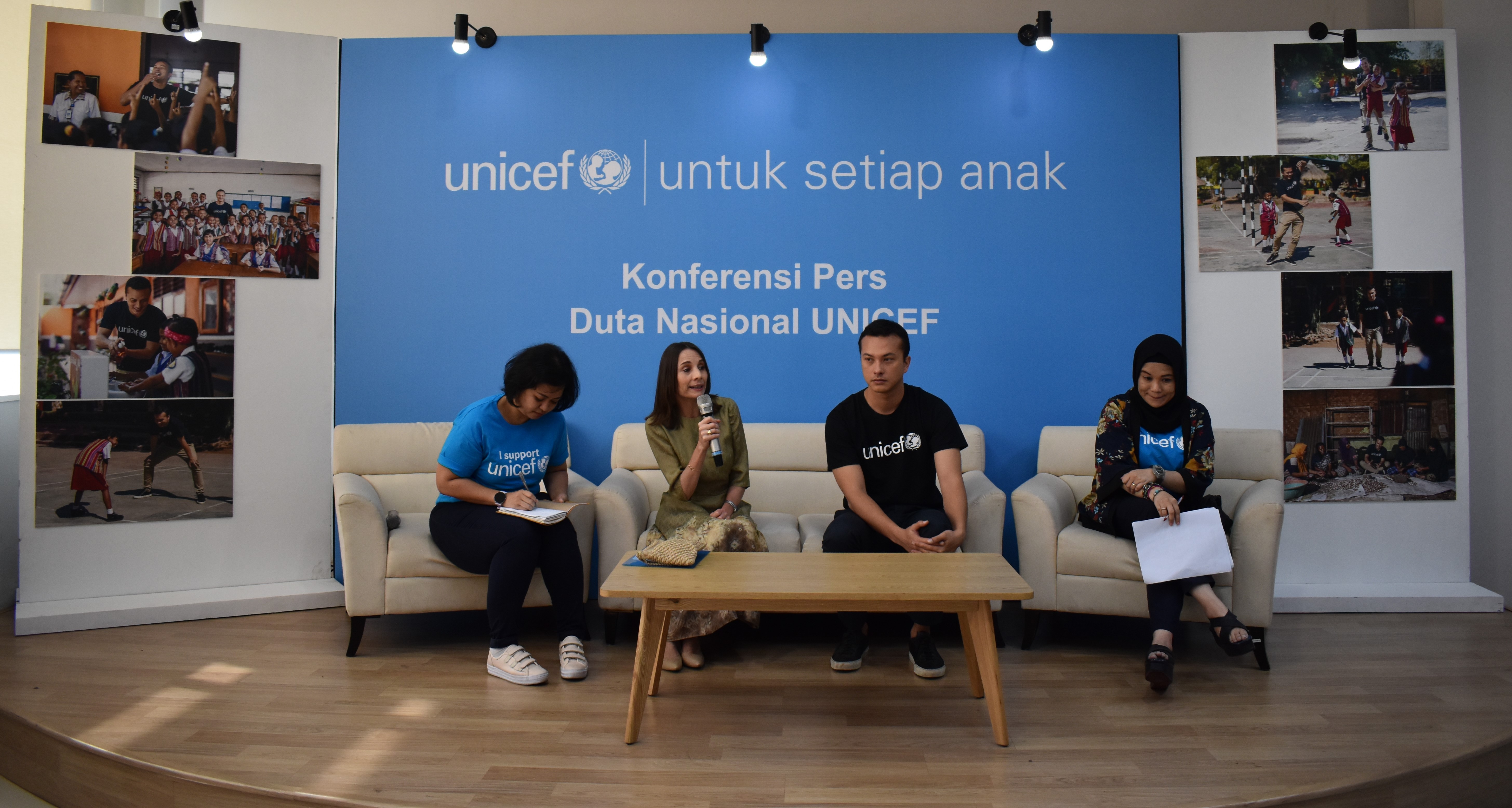 NICHOLAS SAPUTRA RESMI JADI DUTA NASIONAL BARU UNICEF INDONESIA