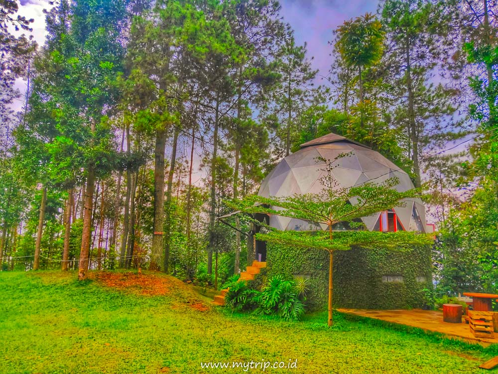 PAGERWANGI DOME DI LEMBANG BANDUNG, ALTERNATIF PIKNIK & CAMPING SAAT PANDEMI