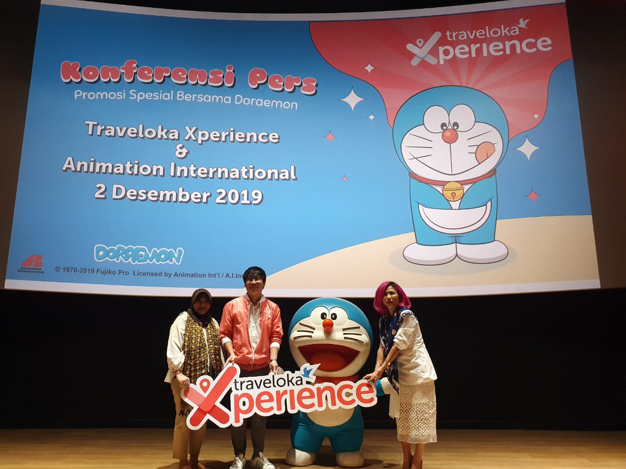TRAVELOKA XPERIENCE GANDENG DORAEMON SEBAGAI ICON PROMOSI SPESIAL TERBARUNYA