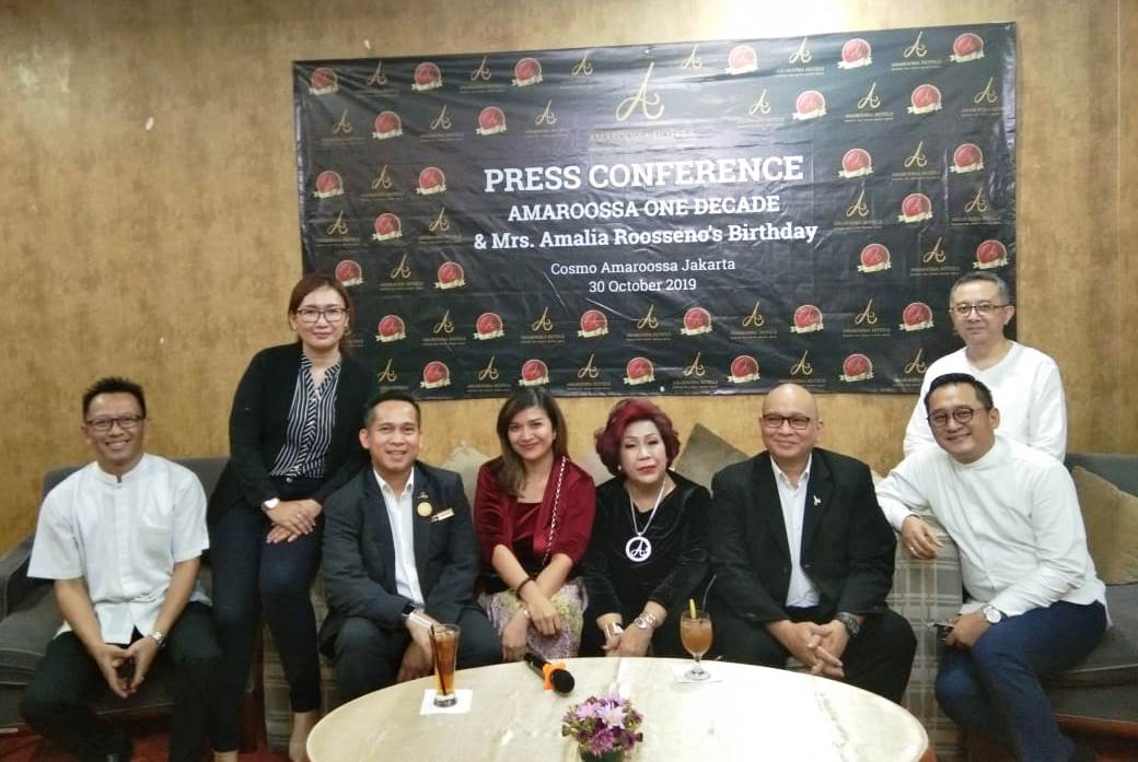 AMAROOSSA HOTELS ONE DECADE