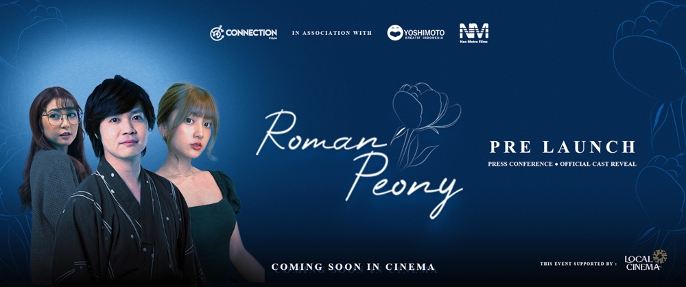 LAUNCHING FILM ROMAN PEONY, SAMBUT ULANG TAHUN DIPLOMATIK INDONESIA - JEPANG KE-65 DI TAHUN 2023