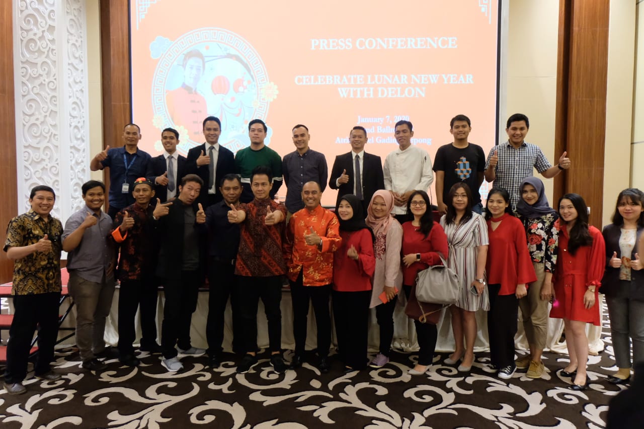 RAYAKAN TAHUN BARU IMLEK BERSAMA DELON DI ATRIA HOTEL & RESIDENCES GADING SERPONG