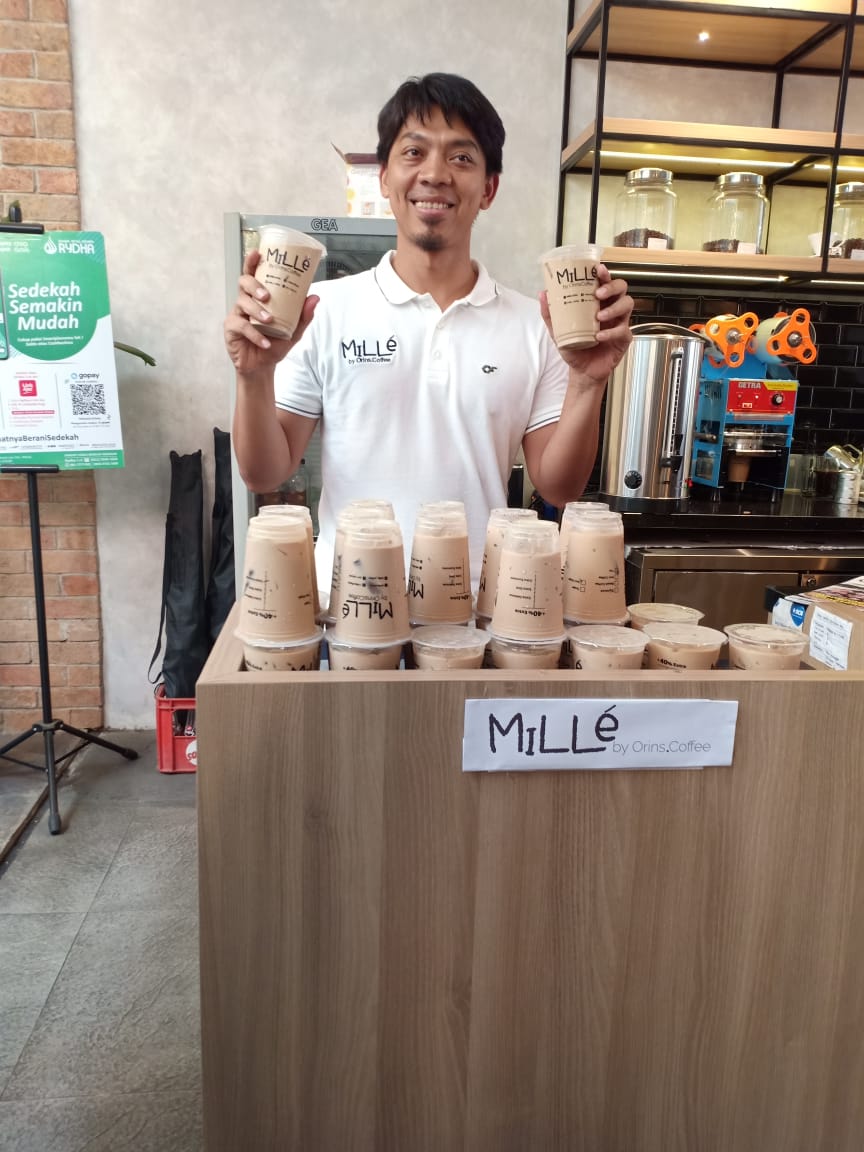 MILLÉ BY ORINS COFFEE BUKA 20 OUTLET DI JAKARTA