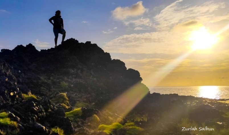 TANJUNG NUSANIWE DI AMBON, SUNSETNYA CANTIK, LEGENDANYA BIKIN MERINDING