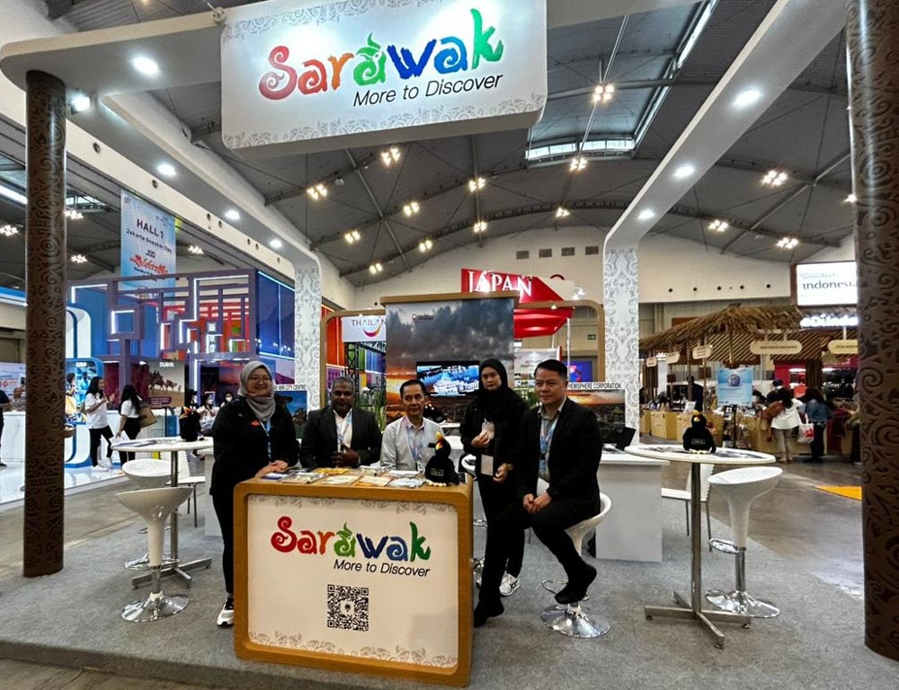 SARAWAK PROMOSI WISATA DI ASTINDO TRAVEL FAIR 2023